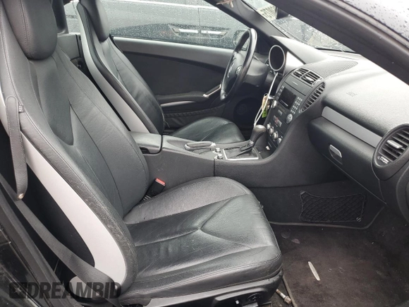 2008 Mercedes-Benz SLK 280 with VIN WDBWK54F18F174893, listed as a Copart auction lot 53960075 with 69,567 mi miles and Salvage title. Bid and sale history available at DreamBid. Image 10.