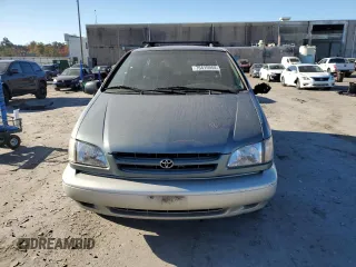 2000 Toyota Sienna LE with VIN 4T3ZF13C2YU281355, listed as a Copart auction lot 76415954 with 133,763 mi miles and Salvage Title. Bid and sale history available at carsss.com. Image 5.