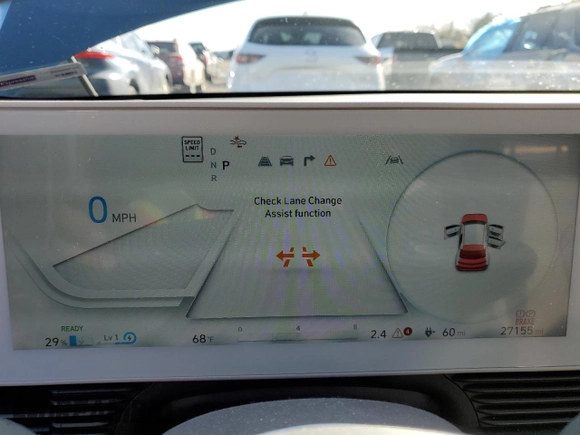 2023 Hyundai Ioniq 5 SEL с VIN KM8KNDAF3PU206268, выставлен на аукционе Copart как лот 46668565 с пробегом 27 155 миль миль и Списание • Salvage title. История ставок и продаж доступна на DreamBid. Изображение 9.