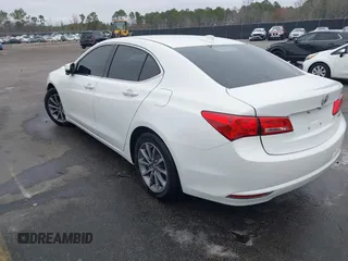 2020 Acura TLX with VIN 19UUB1F39LA003045, listed as a IAAI auction lot 41508499 with 83,326 mi miles. Bid and sale history available at carsss.com. Image 3.
