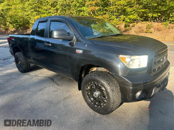 2010 Toyota Tundra 4WD Truck with VIN 5TFUY5F14AX106337, listed as a Copart auction lot 75692084 with 106,050 mi miles and Clean Title. Bid and sale history available at carsss.com. Image 1.