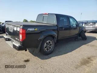 2017 Nissan Frontier Pro-4X with VIN 1N6AD0EV8HN753459, listed as a Copart auction lot 65873765 with 70,809 mi miles and Salvage title. Bid and sale history available at DreamBid. Image 3.