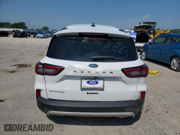 2023 Ford Escape Active with VIN 1FMCU0GN5PUA35098, listed as a Copart auction lot 62743234 with 15,686 mi miles and Salvage Title. Bid and sale history available at DreamBid. Image 6.