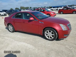 2009 Cadillac CTS RWD w/1SA with VIN 1G6DF577190154488, listed as a Copart auction lot 74051494 with 0 mi miles and Non Repairable. Bid and sale history available at carsss.com. Image 4.