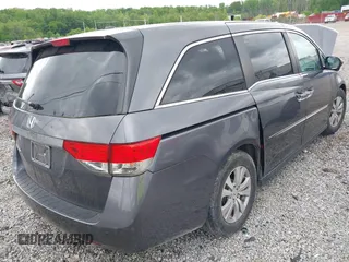 2016 Honda Odyssey EX-L with VIN 5FNRL5H68GB038141, listed as a IAAI auction lot 42097924 with 91,944 mi miles and . Bid and sale history available at DreamBid. Image 4.