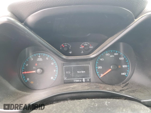 2017 Chevrolet Colorado 4WD WT with VIN 1GCGTBEN0H1314825, listed as a Copart auction lot 54017085 with 171,989 mi miles and Salvage title. Bid and sale history available at DreamBid. Image 9.