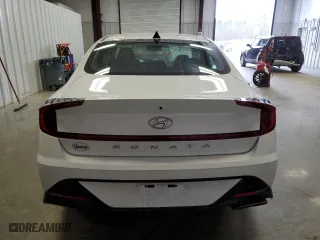 2020 Hyundai Sonata SEL with VIN 5NPEF4JA7LH016576, listed as a Copart auction lot 49650105 with 81,934 mi miles and Salvage Title. Bid and sale history available at carsss.com. Image 6.