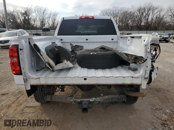 2017 Chevrolet Silverado 1500 Work Truck with VIN 1GCVKNEC1HZ400897, listed as a Copart auction lot 41799155 with 77,206 mi miles and Salvage Title. Bid and sale history available at carsss.com. Image 6.