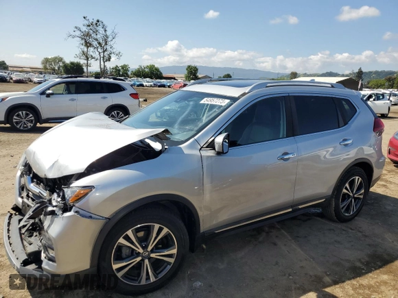 2017 Nissan Rogue SL z VIN 5N1AT2MT3HC885683, wystawiony jako Copart lot #54957275 z przebiegiem 127 879 mil mil oraz Szkoda całkowita • Salvage title. Historia ofert i sprzedaży dostępna na DreamBid. Obrazek 1.