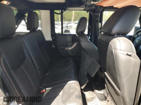 2017 Jeep Wrangler Unlimited 75th Anniversary with VIN 1C4HJWEG4HL531334, listed as a Copart auction lot 53371875 with 89,529 mi miles and Salvage title. Bid and sale history available at DreamBid. Image 10.