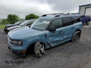 2023 Ford Bronco Sport Big Bend z VIN 3FMCR9B65PRD83156, wystawiony jako Copart lot #57140995 z przebiegiem 8 347 mil mil oraz Szkoda całkowita • Salvage title. Historia ofert i sprzedaży dostępna na DreamBid. Obrazek 1.