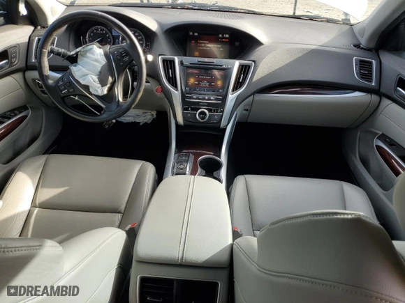 2016 Acura TLX V6 with VIN 19UUB2F3XGA011134, listed as a Copart auction lot 86849954 with 87,708 mi miles and Salvage Title. Bid and sale history available at carsss.com. Image 8.