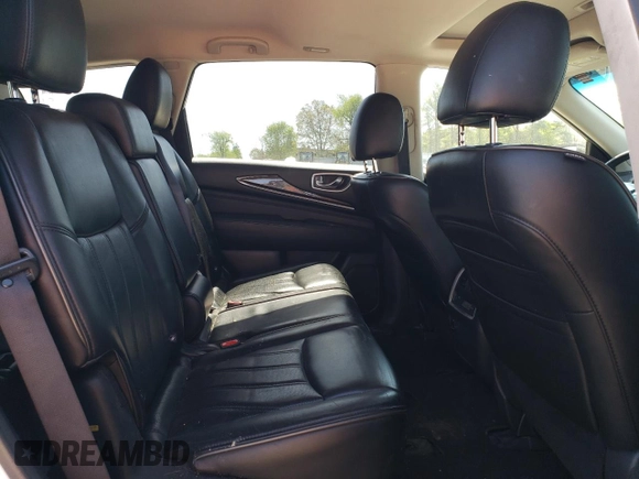 2015 Infiniti QX60 with VIN 5N1AL0MM5FC543775, listed as a Copart auction lot 54587625 with 122,778 mi miles and Salvage title. Bid and sale history available at DreamBid. Image 11.