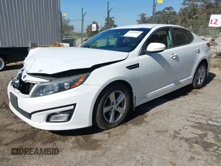 2015 Kia Optima LX with VIN 5XXGM4A76FG456677, listed as a IAAI auction lot 41976831 with 138,008 mi miles. Bid and sale history available at carsss.com. Image 17.
