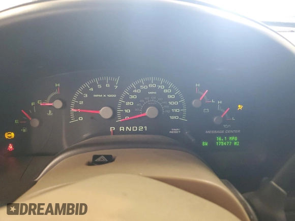 2004 Ford Expedition Eddie Bauer with VIN 1FMFU18L84LB80640, listed as a Copart auction lot 65402615 with 175,477 mi miles and Clean title. Bid and sale history available at DreamBid. Image 9.