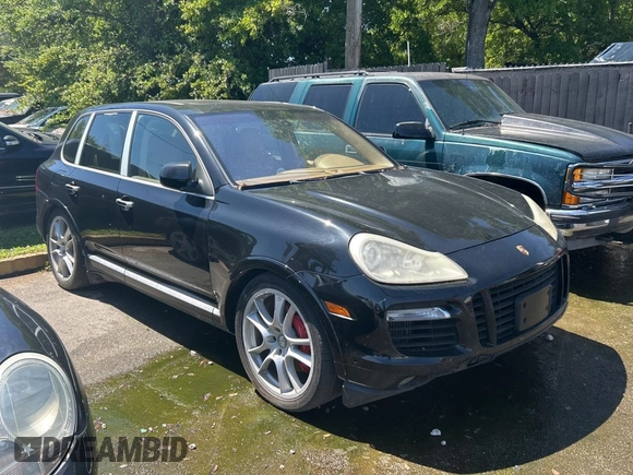 2008 Porsche Cayenne Turbo with VIN WP1AC29P48LA83870, listed as a Copart auction lot 50948345 with 150,687 mi miles and Clean Title. Bid and sale history available at carsss.com. Image 1.