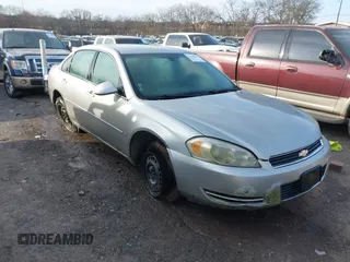 2007 Chevrolet Impala Police Pkg Police Pkg 9C1 with VIN 2G1WS55R279379956, listed as a IAAI auction lot 41360893 with 221,477 mi miles. Bid and sale history available at carsss.com. Image 1.