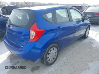 2014 Nissan Note S with VIN 3N1CE2CP8EL389695, listed as a IAAI auction lot 41377270 with 141,611 mi miles and . Bid and sale history available at DreamBid. Image 4.