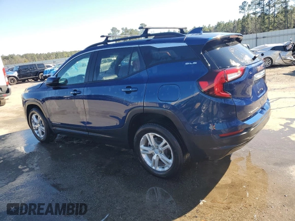 2022 GMC Terrain SLE with VIN 3GKALMEV6NL139426, listed as a Copart auction lot 47931685 with 32,864 mi miles and Salvage Title. Bid and sale history available at carsss.com. Image 2.