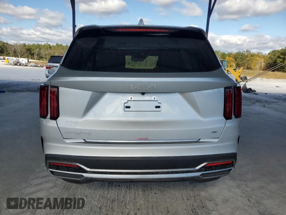 2024 Kia Sorento SX Prestige with VIN KNDRKDLGXR5248774, listed as a Copart auction lot 79693344 with 10,669 mi miles and Salvage title. Bid and sale history available at DreamBid. Image 6.