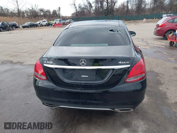 2018 Mercedes-Benz C 300 with VIN WDDWF4KB2JR341272, listed as a IAAI auction lot 41650381 with 74,216 mi miles and . Bid and sale history available at DreamBid. Image 16.