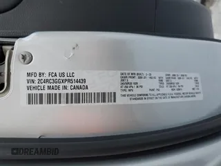 2023 Chrysler Pacifica Limited with VIN 2C4RC3GGXPR514439, listed as a Copart auction lot 88054055 with 23,761 mi miles and Salvage title. Bid and sale history available at DreamBid. Image 14.