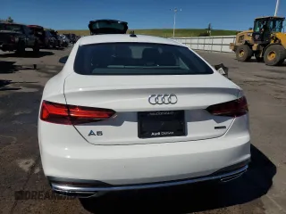 2023 Audi A5 Sportback Premium Plus with VIN WAUCBCF5XPA036078, listed as a Copart auction lot 57410534 with 12,848 mi miles and Salvage Title. Bid and sale history available at carsss.com. Image 6.