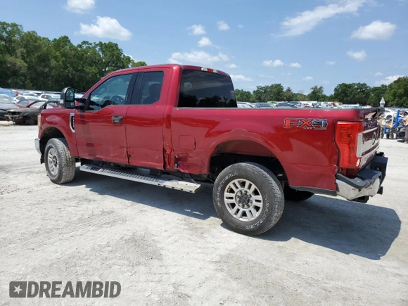 2017 Ford F-250 XLT with VIN 1FT7X2B63HEF07545, listed as a Copart auction lot 56399375 with 216,438 mi miles and Salvage title. Bid and sale history available at DreamBid. Image 2.