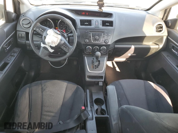 2012 Mazda 5 Sport with VIN JM1CW2BL5C0120122, listed as a Copart auction lot 53109125 with 128,269 mi miles and Salvage Title. Bid and sale history available at DreamBid. Image 8.