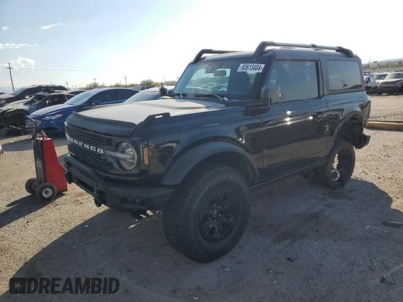 2022 Ford Bronco with VIN 1FMDE5CP1NLB22845, listed as a Copart auction lot 83613404 with 30,911 mi miles and Salvage title. Bid and sale history available at DreamBid. Image 1.