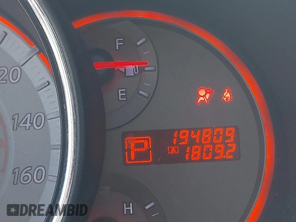2009 Nissan Murano SL with VIN JN8AZ18U09W101917, listed as a IAAI auction lot 41856099 with 194,809 mi miles. Bid and sale history available at carsss.com. Image 15.