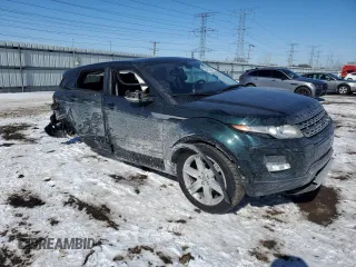 2013 Land Rover Range Rover Evoque Pure Plus with VIN SALVP2BG3DH818572, listed as a Copart auction lot 46129935 with 135,685 mi miles and Salvage Title. Bid and sale history available at carsss.com. Image 4.