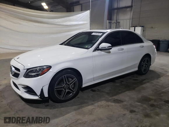 2020 Mercedes-Benz C 300 with VIN WDDWF8EB2LR535788, listed as a Copart auction lot 51063805 with Not Provided miles and Clean Title. Bid and sale history available at DreamBid. Image 1.