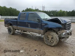 2002 Ford F-250 XL with VIN 1FTNW21F92ED31393, listed as a Copart auction lot 58253465 with 243,441 mi miles and Clean title. Bid and sale history available at DreamBid. Image 4.