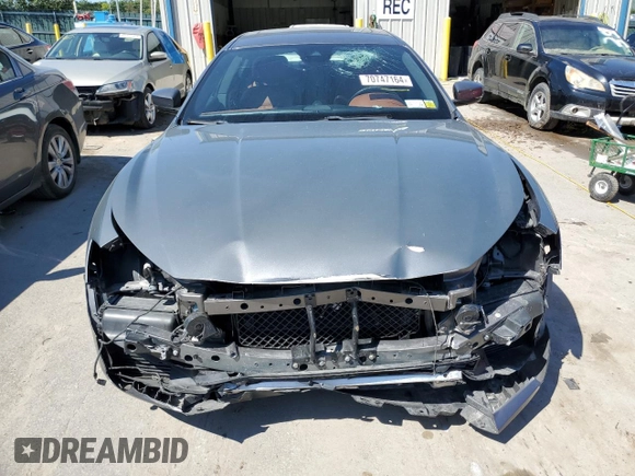 2019 Maserati Ghibli S Q4 GranLusso with VIN ZAM57YTL2K1309855, listed as a Copart auction lot 70747164 with 38,614 mi miles and Salvage Title. Bid and sale history available at carsss.com. Image 5.
