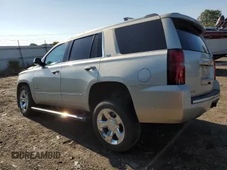 2015 Chevrolet Tahoe LTZ z VIN 1GNSKCKC5FR100084, wystawiony jako Copart lot #68003764 z przebiegiem Nie podano mil oraz Czysty tytuł • Clean title. Historia ofert i sprzedaży dostępna na DreamBid. Obrazek 2.