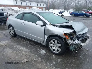 2006 Honda Civic Cpe LX with VIN 2HGFG12696H562059, listed as a IAAI auction lot 41552536 with 160,695 mi miles. Bid and sale history available at carsss.com. Image 1.