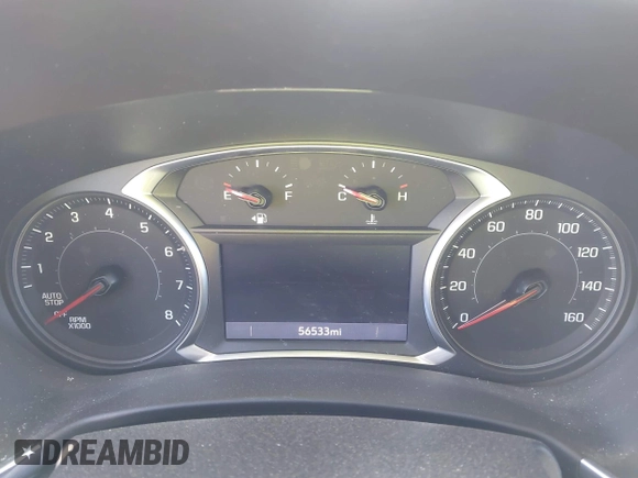 2020 Chevrolet Equinox LT with VIN 2GNAXUEV6L6185542, listed as a IAAI auction lot 41409792 with 56,533 mi miles and . Bid and sale history available at DreamBid. Image 7.