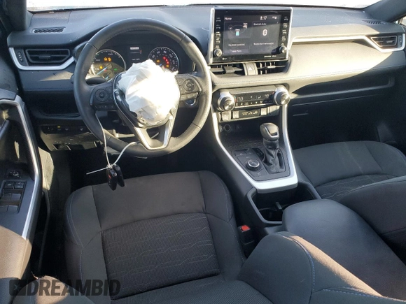 2022 Toyota RAV4 Hybrid SE with VIN 4T3T6RFV3NU070288, listed as a Copart auction lot 77693494 with 32,497 mi miles and Non repairable. Bid and sale history available at DreamBid. Image 8.