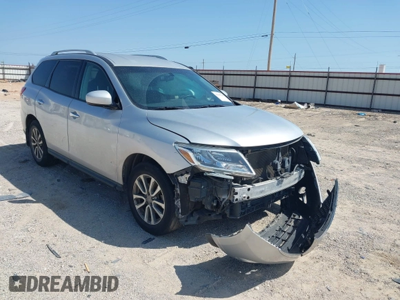 2016 Nissan Pathfinder Platinum with VIN 5N1AR2MNXGC649630, listed as a IAAI auction lot 42103299 with 108,042 mi miles and . Bid and sale history available at DreamBid. Image 1.