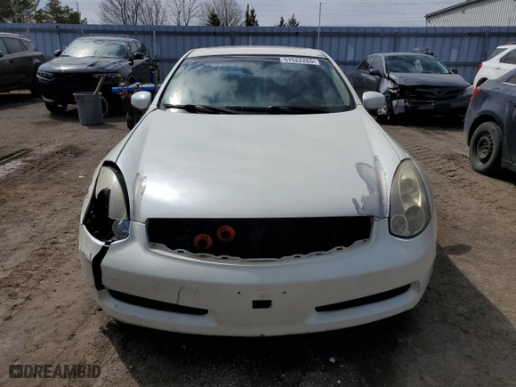 2006 Infiniti G35 Coupe with VIN JNKCV54E66M703300, listed as a Copart auction lot 51522265 with 165,795 mi miles and Clean Title. Bid and sale history available at carsss.com. Image 5.