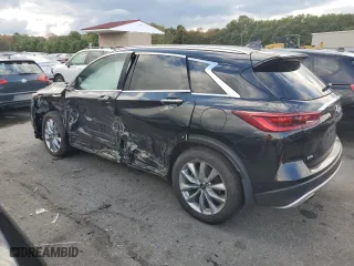 2022 Infiniti QX50 LUXE with VIN 3PCAJ5BB2NF111977, listed as a Copart auction lot 73346694 with 0 mi miles and Salvage Title. Bid and sale history available at carsss.com. Image 2.