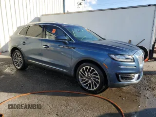 2019 Lincoln Nautilus Reserve with VIN 2LMPJ6LP6KBL36275, listed as a Copart auction lot 44921115 with Not provided miles and Non repairable. Bid and sale history available at DreamBid. Image 4.