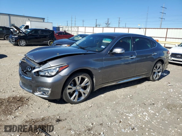 2019 Infiniti Q70 Luxe с VIN JN1BY1PR7KM725623, выставлен на аукционе Copart как лот 80134544 с пробегом 73 621 миль миль и Списание • Salvage title. История ставок и продаж доступна на DreamBid. Изображение 1.