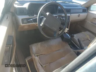 1988 Volvo 740 with VIN YV1FX8855J1173443, listed as a Copart auction lot 80750864 with 265,761 mi miles and Salvage Title. Bid and sale history available at carsss.com. Image 8.