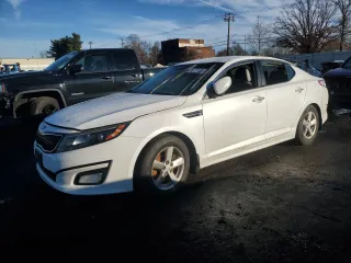 2015 Kia Optima LX z VIN 5XXGM4A78FG436687, wystawiony jako Copart lot #85727324 z przebiegiem 123 398 mil mil oraz Szkoda całkowita • Salvage title. Historia ofert i sprzedaży dostępna na DreamBid. Obrazek 1.