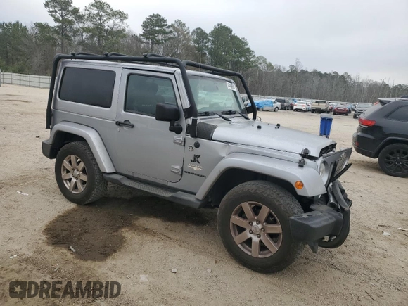2015 Jeep Wrangler Sahara with VIN 1C4AJWBG8FL651169, listed as a Copart auction lot 44468995 with 119,419 mi miles and Salvage title. Bid and sale history available at DreamBid. Image 4.