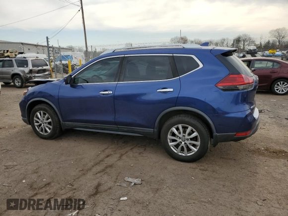 2017 Nissan Rogue SV with VIN KNMAT2MV2HP611891, listed as a Copart auction lot 49601005 with 64,505 mi miles and Salvage Title. Bid and sale history available at carsss.com. Image 2.