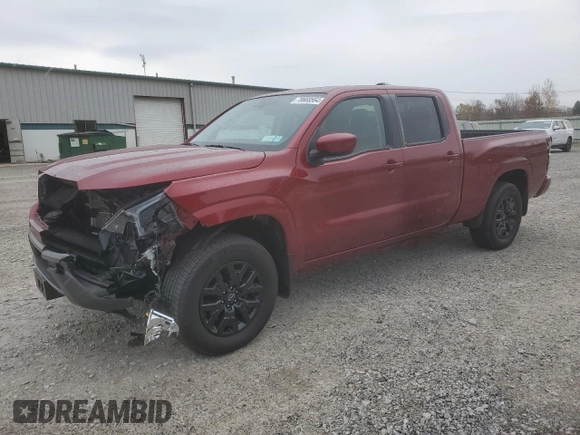 2023 Nissan Frontier SV with VIN 1N6ED1FK3PN617590, listed as a Copart auction lot 78668564 with 17,489 mi miles and Salvage Title. Bid and sale history available at carsss.com. Image 1.