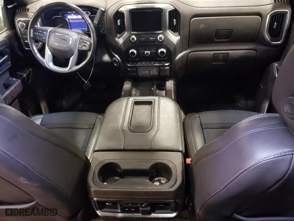 2020 GMC Sierra 3500HD Denali with VIN 1GT49WEY3LF254084, listed as a Copart auction lot 87234124 with 46,642 mi miles and Salvage Title. Bid and sale history available at carsss.com. Image 8.